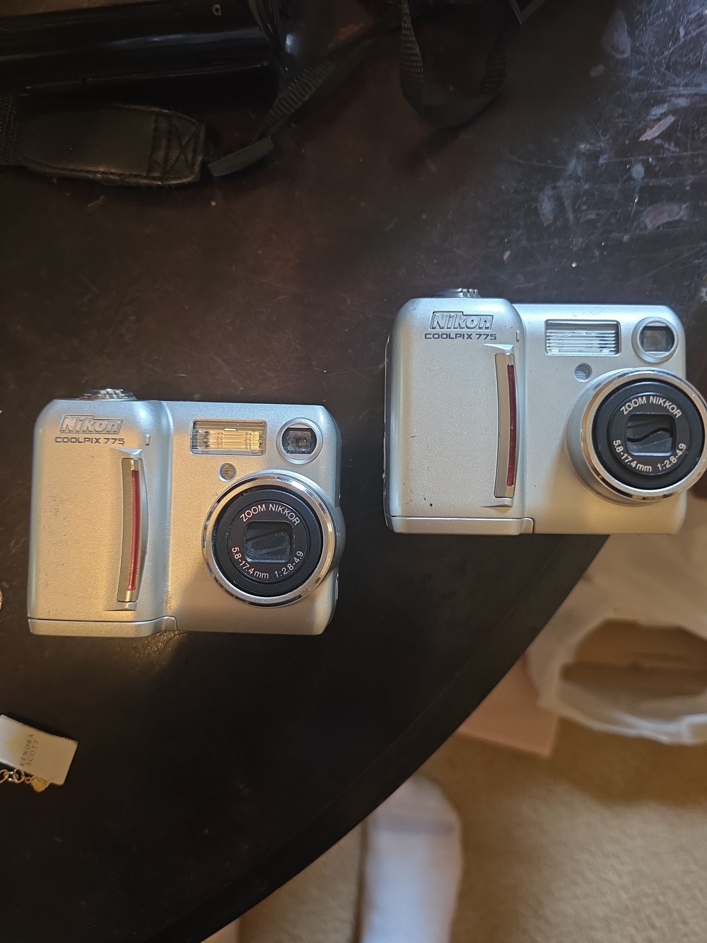Nikon Silver COOLPIX Pair - Compact Digital Cameras